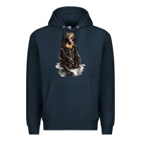 Navy Malayan Sun Bear Premium Hoodie - LillyAllenDesigns