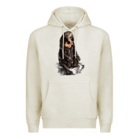 Oatmeal Heather Malayan Sun Bear Premium Hoodie - LillyAllenDesigns