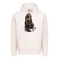 Pale Pink Malayan Sun Bear Premium Hoodie - LillyAllenDesigns