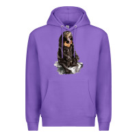 Purple Malayan Sun Bear Premium Hoodie - LillyAllenDesigns