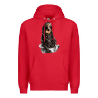 Red Malayan Sun Bear Premium Hoodie - LillyAllenDesigns