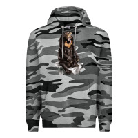 Slate Camo Malayan Sun Bear Premium Hoodie - LillyAllenDesigns