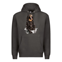 Smoke Malayan Sun Bear Premium Hoodie - LillyAllenDesigns