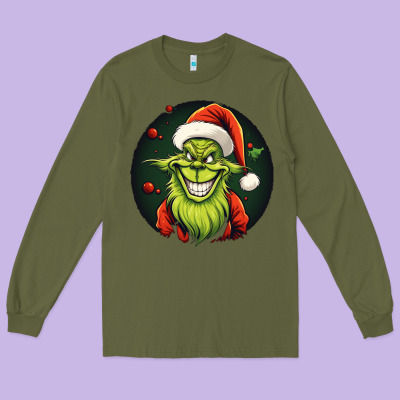Long Sleeve Tee Grinch