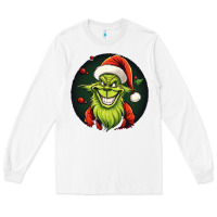 White Grinch Long Sleeve Tee - Unal Design