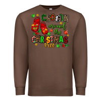 Chestnut Croc'in around the christmas tree Premium Sweatshirt - AdoDesignShop