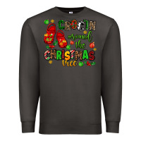Smoke Croc'in around the christmas tree Premium Sweatshirt - AdoDesignShop