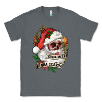 Charcoal Heather Kinda merry kinda scary Classic Tee - RanaPortraitStore