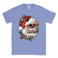Colony Blue Kinda merry kinda scary Classic Tee - RanaPortraitStore