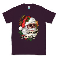 Plum Kinda merry kinda scary Classic Tee - RanaPortraitStore
