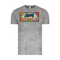 Cloud Rock mama with baby bear and leopard license plate Vintage Tee - Artiststas