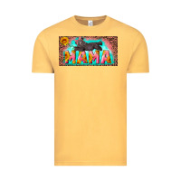 Vintage Mustard mama with baby bear and leopard license plate Vintage Tee - Artiststas