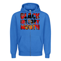 True Royal black history month Zipper Hoodie - Zillion Design Studio