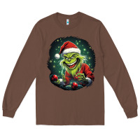 Chestnut Grinch Long Sleeve Tee - Unal Design