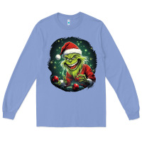 Colony Blue Grinch Long Sleeve Tee - Unal Design