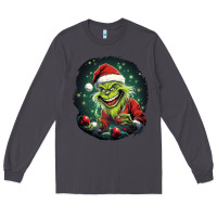 Smoke Grinch Long Sleeve Tee - Unal Design