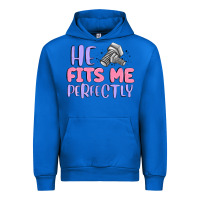 Cobalt he fits me perfectly Urban Hoodie - MaliasSmallBusiness