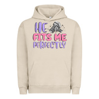 Pigment French Oak he fits me perfectly Urban Hoodie - MaliasSmallBusiness
