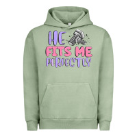 Pigment Oil Green he fits me perfectly Urban Hoodie - MaliasSmallBusiness