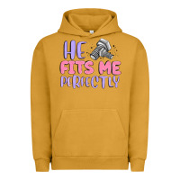 Pigment Peanut Butter he fits me perfectly Urban Hoodie - MaliasSmallBusiness