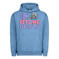Pigment Pebble Blue he fits me perfectly Urban Hoodie - MaliasSmallBusiness