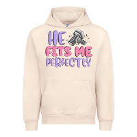 Sandshell he fits me perfectly Urban Hoodie - MaliasSmallBusiness