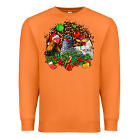 Carrot Christmas party and chickens Premium Sweatshirt - AdoDesignShop