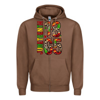 Chestnut 1865 juneteenth Zipper Hoodie - Zillion Design Studio