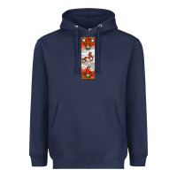 Navy volleyball penwraps Heavyweight Hoodie - HRA Design Shop
