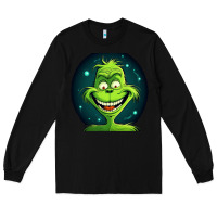 Black Grinch Long Sleeve Tee - Unal Design