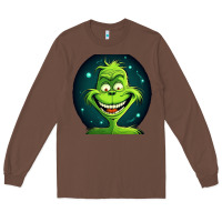 Chestnut Grinch Long Sleeve Tee - Unal Design