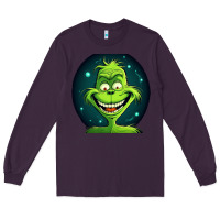 Plum Grinch Long Sleeve Tee - Unal Design