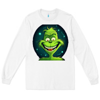 White Grinch Long Sleeve Tee - Unal Design