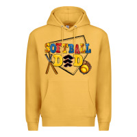 Mustard softball dad Premium Hoodie - AdoDesignShop