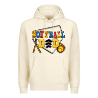 Sandshell softball dad Premium Hoodie - AdoDesignShop