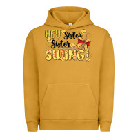 Pigment Peanut Butter softball sister Urban Hoodie - MaliasSmallBusiness