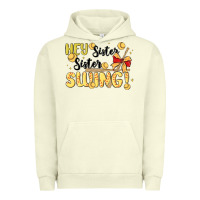 Pigment Pistachio softball sister Urban Hoodie - MaliasSmallBusiness