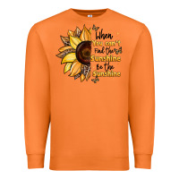 Carrot when you can't find the sunshine be the sunshine Premium Sweatshirt - JahusDesignShop