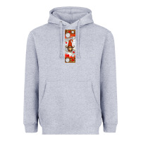 Heather Grey volleyball penwraps Heavyweight Hoodie - HRA Design Shop