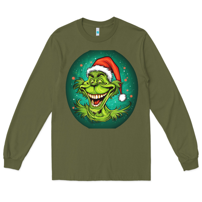 Grinch Long Sleeve Tee by Unal Design | Teevron