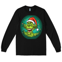 Black Grinch Long Sleeve Tee - Unal Design