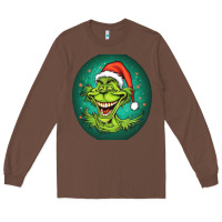 Chestnut Grinch Long Sleeve Tee - Unal Design