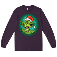 Plum Grinch Long Sleeve Tee - Unal Design
