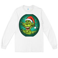 White Grinch Long Sleeve Tee - Unal Design