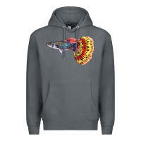 Rock Guppy Fish Premium Hoodie - LillyAllenDesigns
