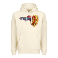 Sandshell Guppy Fish Premium Hoodie - LillyAllenDesigns