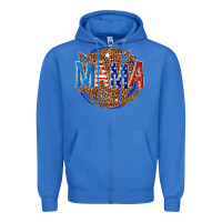 True Royal 4th of july mama Zipper Hoodie - texasbilliewilder