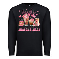 Black beauty comes in all shapes and sizes coffee cups Premium Sweatshirt - JahusDesignShop