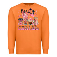 Carrot beauty comes in all shapes and sizes coffee cups Premium Sweatshirt - JahusDesignShop