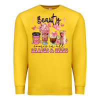 Lemon beauty comes in all shapes and sizes coffee cups Premium Sweatshirt - JahusDesignShop